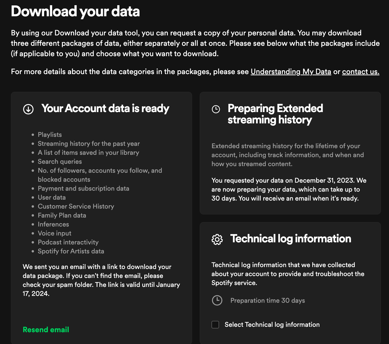 How to Download Your Spotify User Data